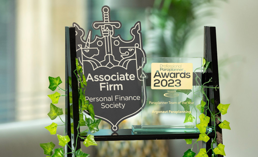 Argonaut Paraplanning awards